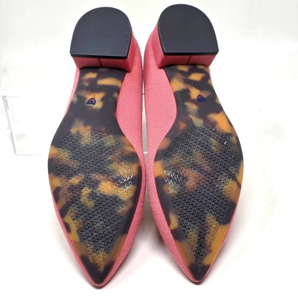 Rothy's The High Point Shoes Tulip Pink Washable Women’s Size 10.5 New - Picture 6 of 10